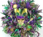 how to make mardi gras garland